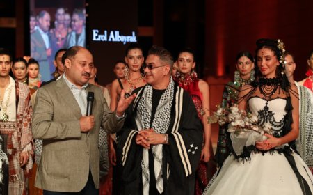 Şanlıurfa’nın pamuğu moda ile buluştu… Modacı Erol Albayrak’tan Urfa’da muhteşem defile
