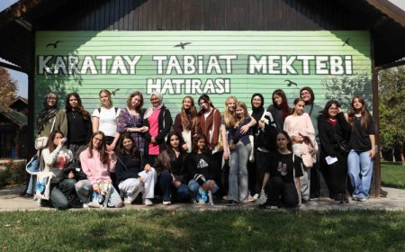 Konya Karatay Tabiat Mektebi’nde uluslararası doğa deneyimi