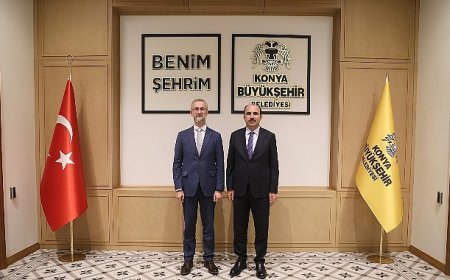 Ukrayna’nın Ankara Büyükelçisi Dzheliaov Başkan Altay’ı Ziyaret Etti