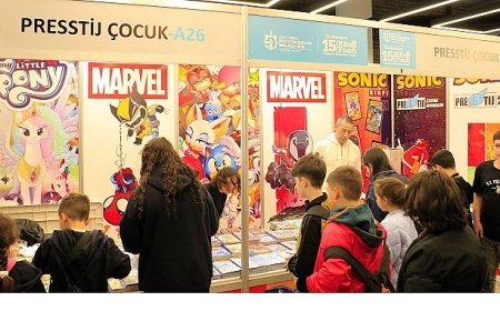 Kitap Fuarı’nda çocukların çizgi roman sevgisi