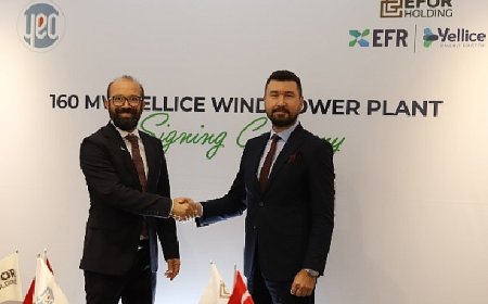 YEO Teknoloji ve Efor Holding’den Sivas rüzgarını yeşil enerjiye çevirecek anlaşma