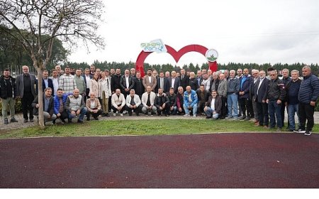 Başkan Aydın amatör spor kulüplerinin başkanlarıyla bir araya geldi