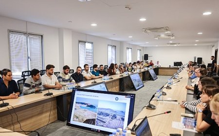 Sinop Üniversitesi öğrencileri Akkuyu NGS sahasını ziyaret etti