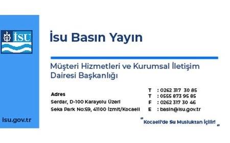 İSU’dan Kartepe ve Başiskele’ye Güçlü Altyapı Yatırımı