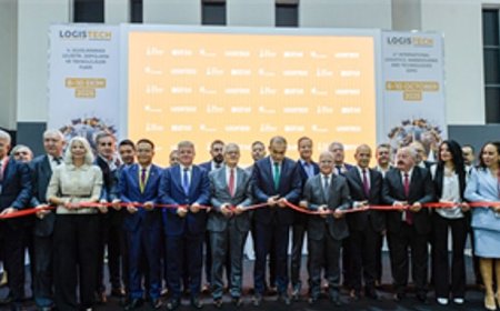 Lojistik sektörünün buluşma noktası LOGISTECH Fuarı başladı