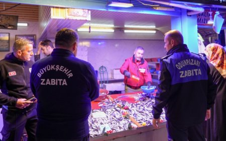 Eskişehir’de balık satış yerlerine ortak denetim