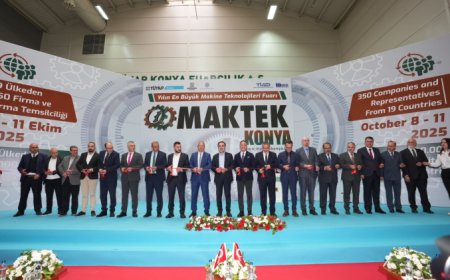 Sektörün geleceği MAKTEK Konya ile şekilleniyor