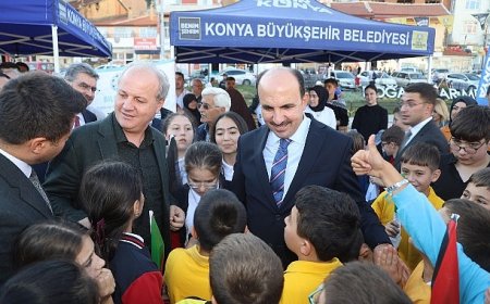 Doğanhisar’a Kazandırılan Meydan Düzenlemesi Hizmete Açıldı
