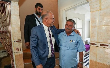 Gaziemir Belediyesi’nden yangında zarar gören evlere yardım eli