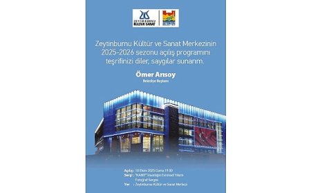 Zeytinburnu Kültür Sanat’ta Yeni Sezon Başlıyor!