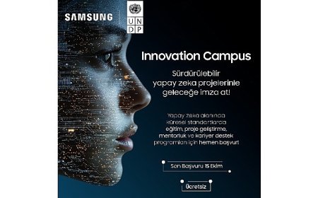 Samsung ve UNDP, Innovation Campus yapay zekâ eğitimi için gençlerin başvurularını bekliyor