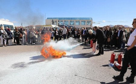 Keçiören Belediyesi’nden Afet ve Yangın Eğitimi