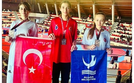 Aliağalı Taekwondocular Tiran’dan 3 Madalya İle Döndü