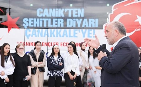 Canik Belediyesi Tüm Öğrencileri Çanakkale’ye Gönderiyor