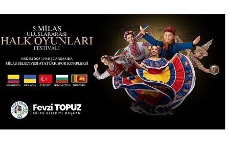 5. Milas Uluslararası Halk Oyunları Gecesi başlıyor