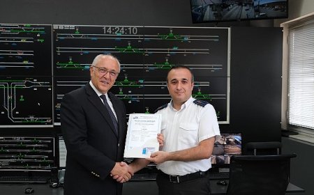 Antalya raylı sistem kontrolörleri uluslararası sertifika aldı