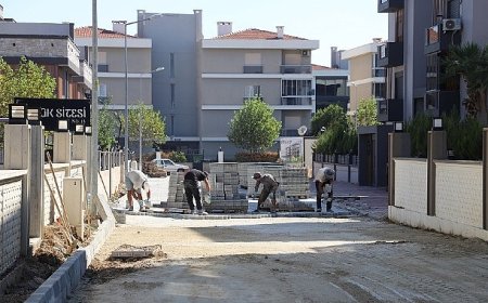 Menderes’te Yollar Yenileniyor