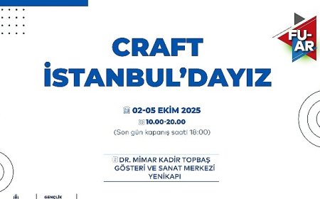 Enstitü İstanbul İSMEK 6. Craftistanbul Fuarı’nda