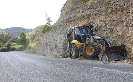 Büyükşehir’den Manavgat yollarında kış mesaisi