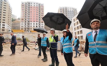Sevilay Tuncer, Cedit Konutları’nı gezdi