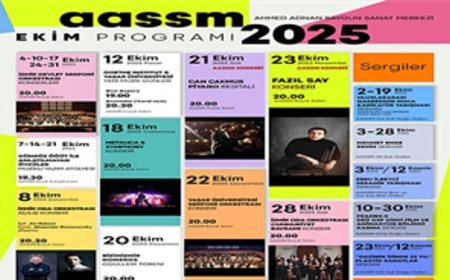 AASSM’de ekim ayı sanatla geçecek