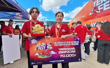 İzmir Fen Lisesi Öğrencisi, TEKNOFEST 2025’te Türkiye Birincisi Oldu