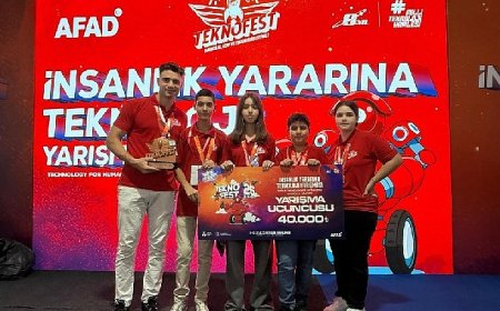 İzmirli Öğrencilerden TEKNOFEST 2025’te “ExoShoulder: Akıllı Omuz Destek Sistemi Projesi” ile Büyük Başarı
