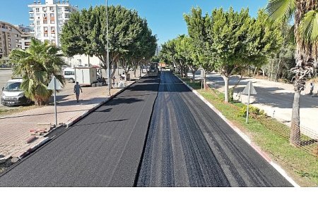 Büyükşehir’den Uncalı Caddesi’ne modern ve güvenli ulaşım altyapısı