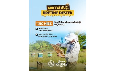 Büyükşehir’den Üreticilere Yüzde 50 Hibeli Kovan Desteği