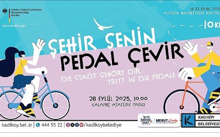 Kadıköy’de “Şehir Senin, Pedal Çevir” Etkinliği