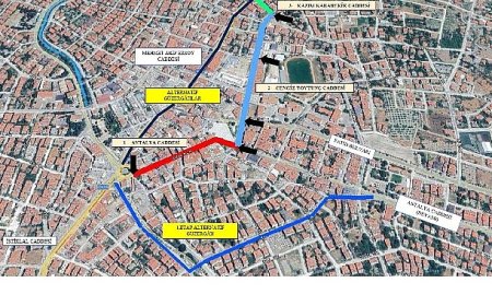 Büyükşehir’den Korkuteli’nde asfalt çalışması