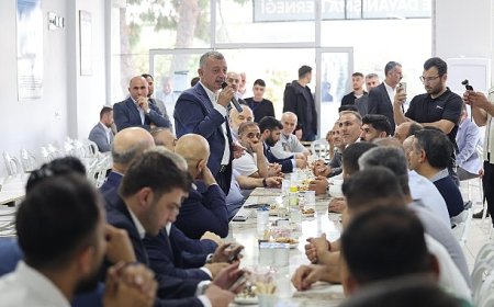 Büyükakın, Çayırova’da dernekleri ziyaret etti