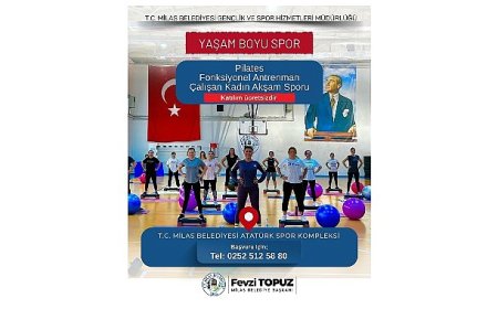 “Yaşam Boyu Spor” Programına Kayıtlar Devam Ediyor