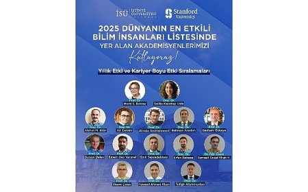 Stanford Üniversitesi’nin “Dünyanın En Etkili Bilim İnsanları” listesinde İstinye Üniversitesi’nden 15 akademisyen yer aldı