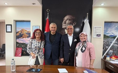 Başkan Topaloğlu’ndan Başkan Çervatoğlu’na ziyaret