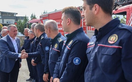 Büyükakın: İtfaiye erlerimiz Türkiye’nin kahramanları