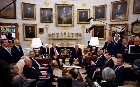 Oval Ofis’te beklenen görüşme gerçekleşti… Trump’tan Erdoğan’a ‘lider’ övgüsü