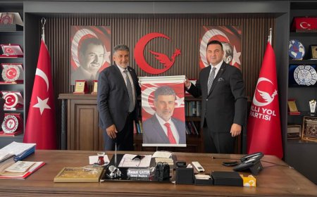 TÜMKON’dan Milli Yol Partisi’ne ziyaret