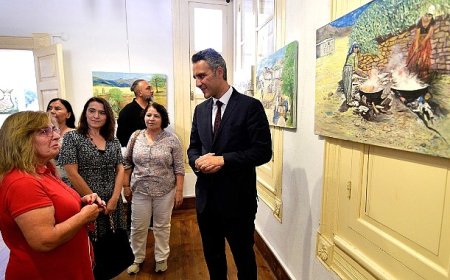 “Anadolu’dan” Sergisi Dramalılar Köşkü’nde açıldı