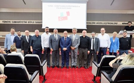 Türkiye-İtalya Ekonomik İş Birliğinde Yeni Adım: Çerkezköy’de Stratejik Protokol İmzalandı