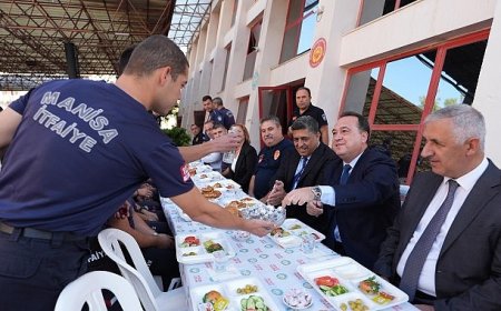 Başkan Dutlulu’dan İtfaiyecilere Anlamlı Ziyaret