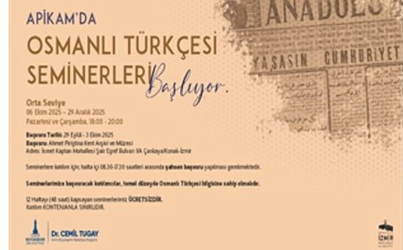 APİKAM’da “Orta Seviye Osmanlı Türkçesi Seminerleri” başlıyor