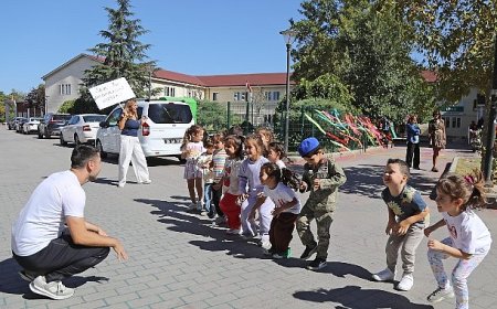 Avrupa Hareketlilik Haftası’nda Minikler Yola Çıktı