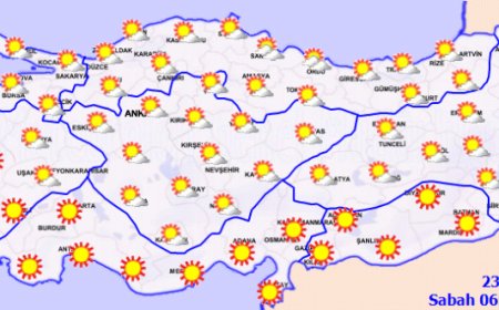 Yurtta bugün hava nasıl olacak? Havanın 23 Eylül Salı raporu