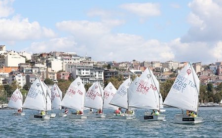 Genç sporcular şampiyonluk için yarıştı