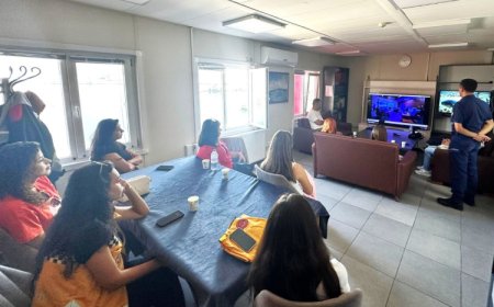 Mudanya sahili açıklarında tıbbi tahliye eğitimi