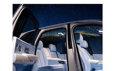Rolls-Royce’dan uzayın dramasını kutlayan eşsiz tasarım; Cullinan Cosmos
