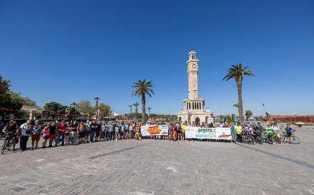 Sağlıklı yaşam ve temiz çevre için pedalladılar