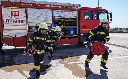 İzmir ile Manisa arasında olası afetlere karşı örnek iş birliği