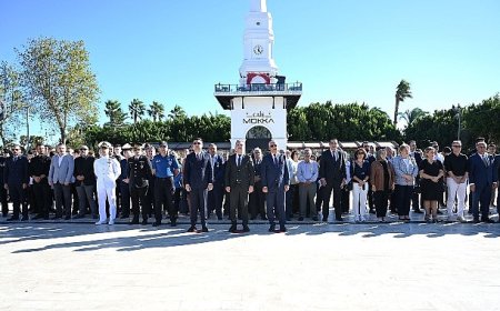 Gaziler düzenlenen törenle anıldı
